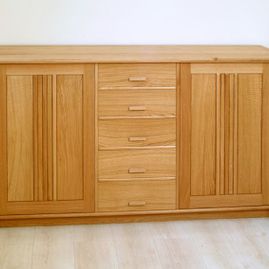 wooden side cabinet 